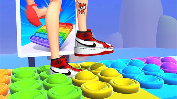 ASMR Tippy Toe 👸👑 🌈 BIG UPDATE All Levels Gameplay Walkthrough Android, iOS MAX LEVELS!!!