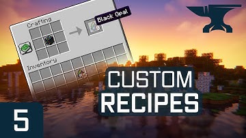 Minecraft 1.19.3 - Forge Modding Tutorial: Custom Recipes | #5
