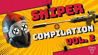 Destiny 2 Sniper Compilation Gameplay PVP Highlights Vol. 2