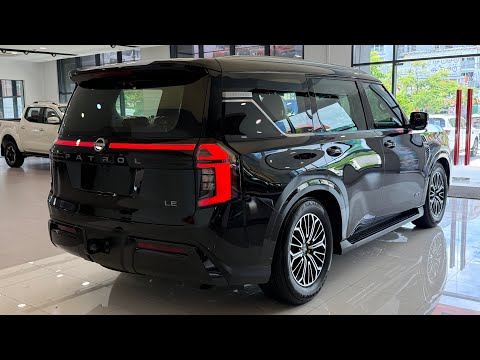 All New Nissan Patrol 2025 King Luxury OFF ROAD Performance 4WD Black