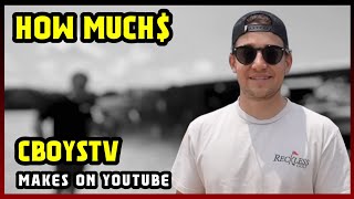 This Is How much money CboysTV makes on YouTube 2025 |