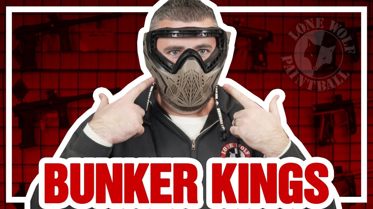 Bunker Kings - CMD Goggle Unboxing & Review | Lone Wolf Paintball Michigan