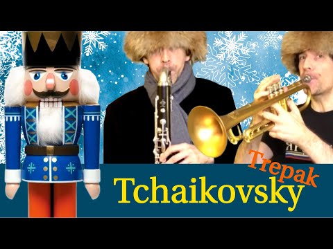 Tchaikovsky Trepak from Nutcracker for clarinet ensemble, percussions and trumpets