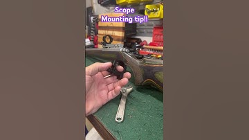 Scope Mount Tips