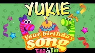 Tina&Tin Happy Birthday YUKIE