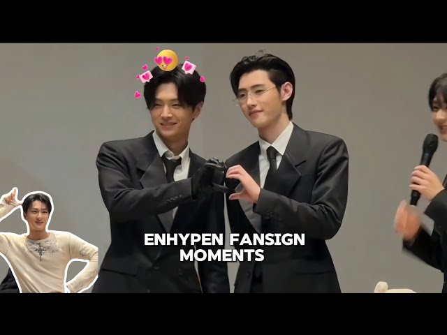 ENHYPEN - ㅇㅅ 250613] Enhypen today fansign moments - YouTube