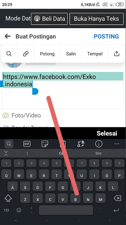 Disini Link Facebook Kita #tutorialfacebook #facebook #howto