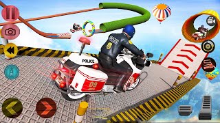 Moto Bike Stunt Racing: Impossible Track Game#3-gams-Best Android Gameplay screenshot 3