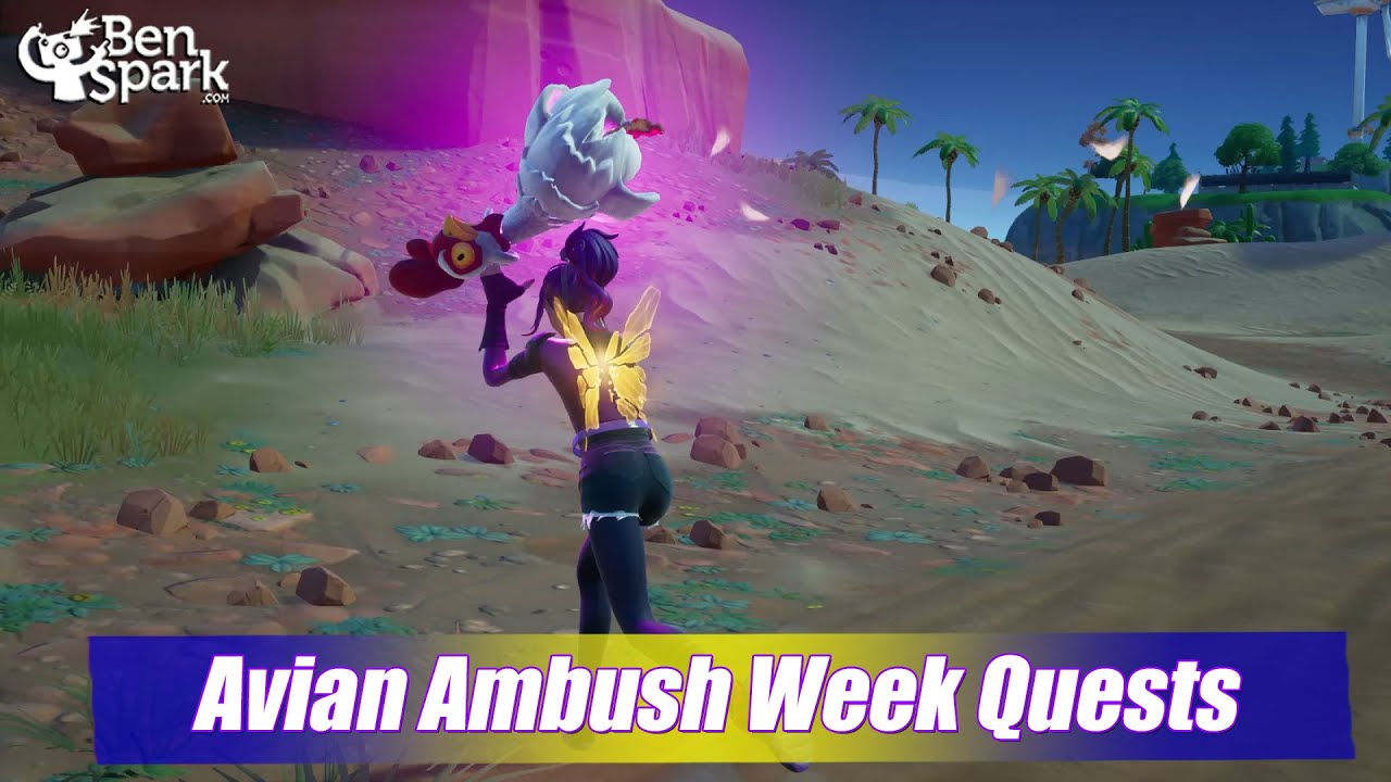 How to Complete the Avian Ambush Week Quests Easy Challenge Guide - Fortnite Chapter 3 Season 1