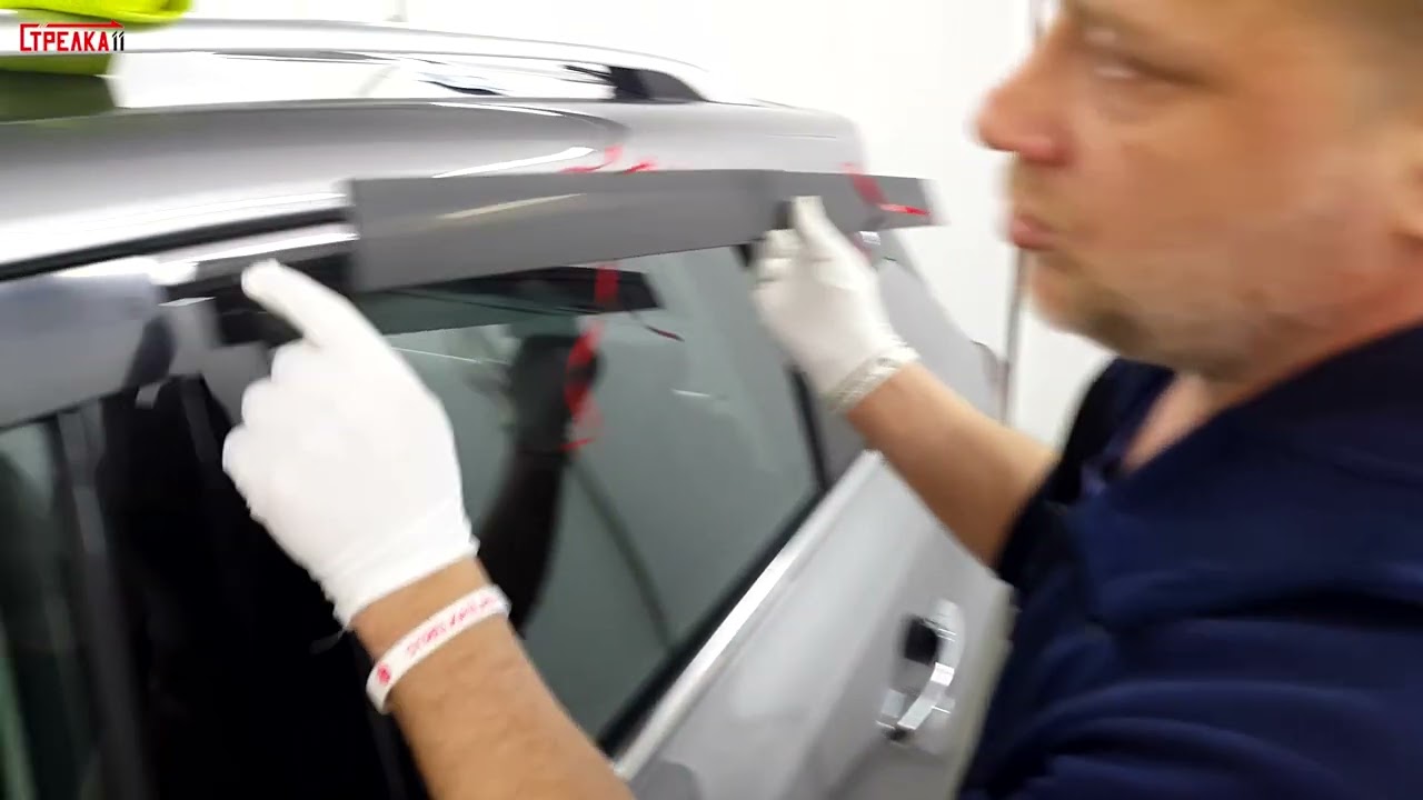 2D Дефлекторы окон для CHANGAN CS35 Plus 2018-2022 (I), Стрелка11