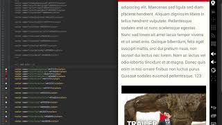 PSNews Android App Theme screenshot 1