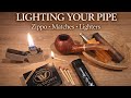 how to light a tobacco pipe | Lighting Steps for Dunhill Pipes How to Light a Pipe