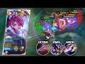 MELISSA NEW BRUTAL FULL DAMAGE BUILD WITH FIGHTER EMBLEM IN MYTHIC LOBBY RANK Insane Outplayed 