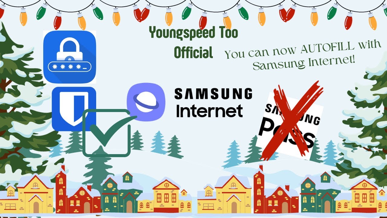 Problem solved✅: How to use AUTOFILL in Samsung Internet Browser! (Links Below) 