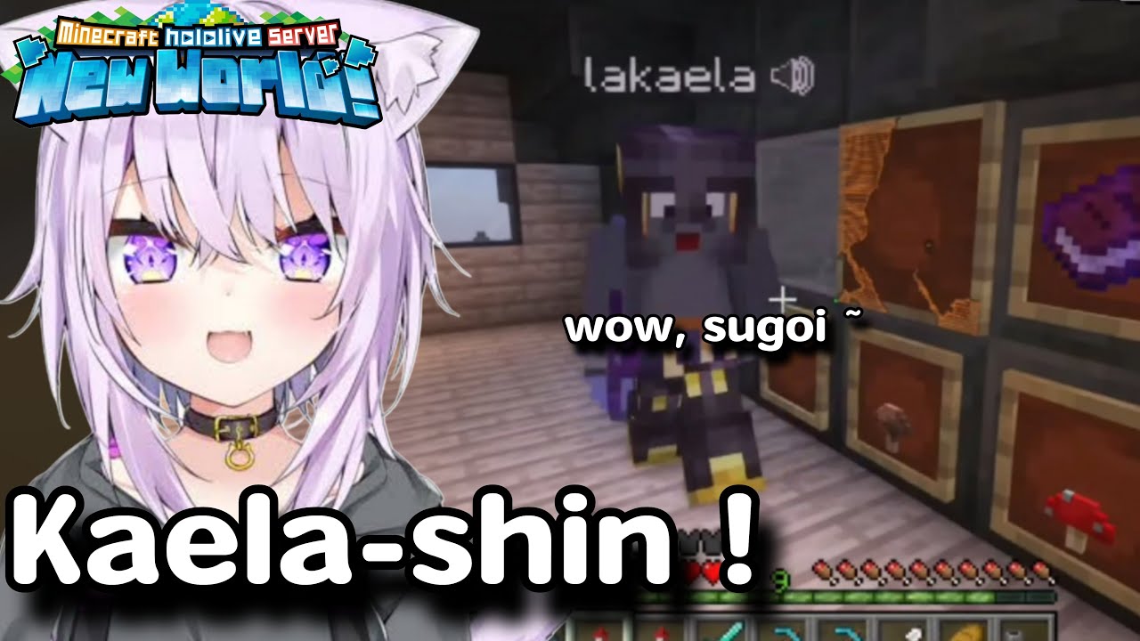 Senangnya OKAYU bisa ngobrol sama Kaela-shin dan bisa tunjukin koleksi barang KAELA dari lelang ! 😍