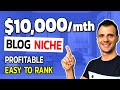 Most Profitable Blog Niches: Steal this $10,000/MONTH NICHE