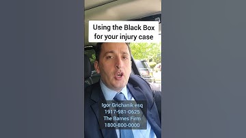 What does a Black Box in a car used for #PersonalInjuryLawyer #nylawyer #nypd #njlawyer #caraccident