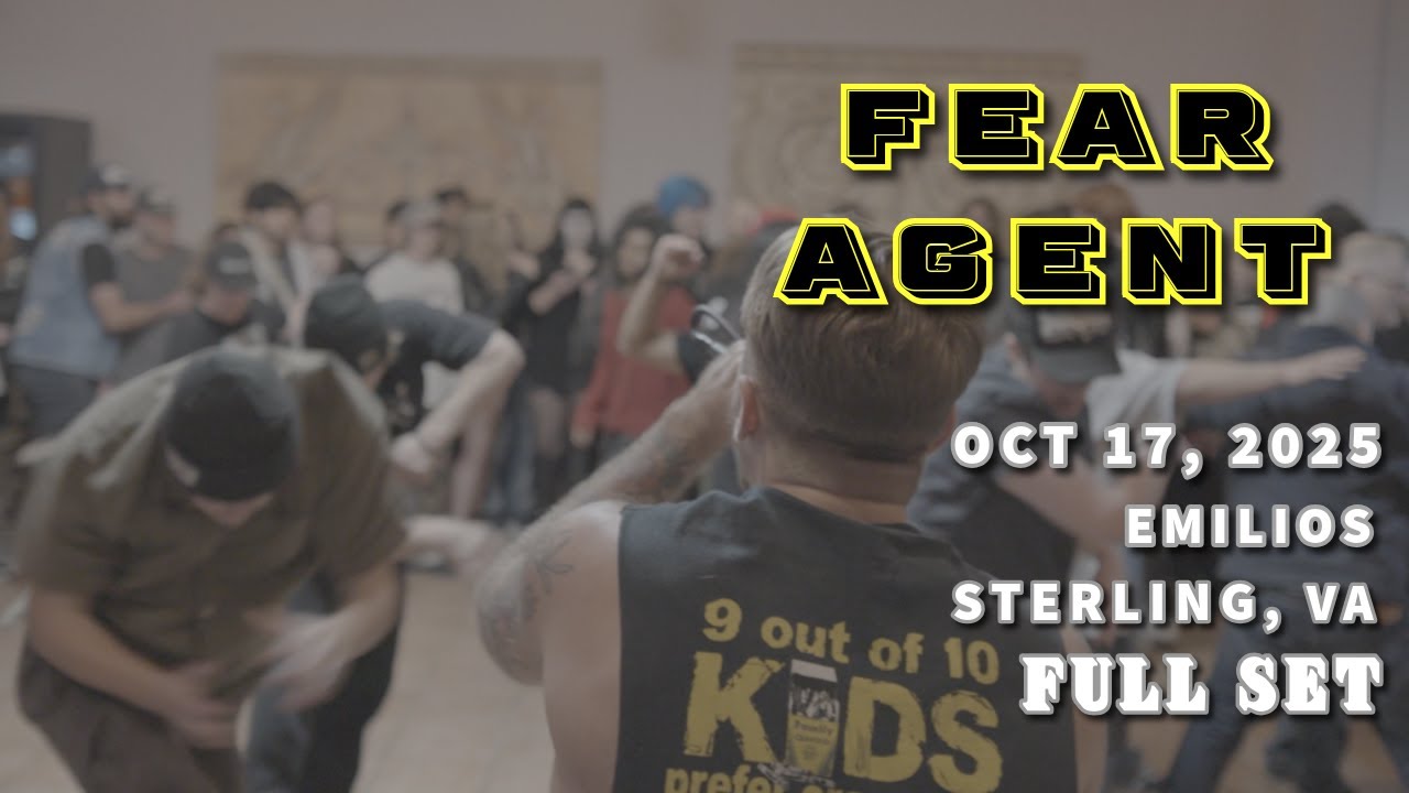 FEAR AGENT | 10-17-25 | EMILIOS - STERLING VA | *FULL SET*