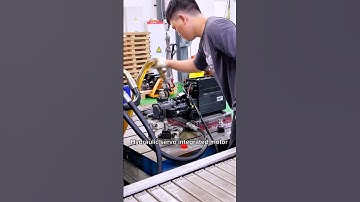 Hydraulic servo integrated motor,save power and lower oil temperature #hydraulic #servomotor #servo