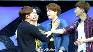 160528 Super Camp - Kyuhyun Ryeowook Sun Of Descendants