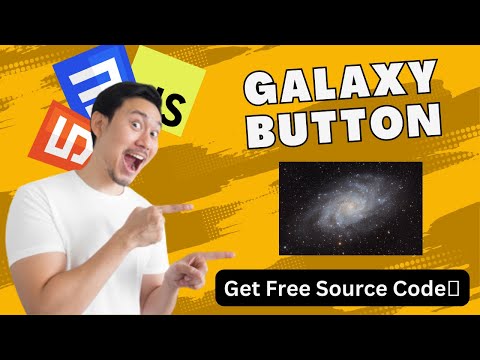 Galaxy Button 🌌 || HTML CSS JavaScript🔥 || developer Pani