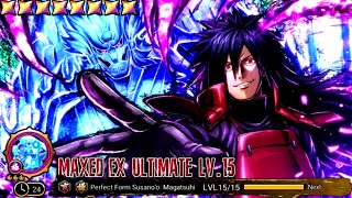 WELCOME TO THE META!! Madara Uchiha MAXED NEW EX Ultimate LV.15 Showcase - NxB NV