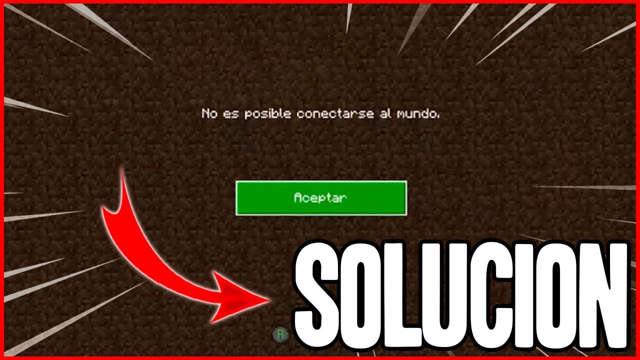 No Se Ha Podido Conectar Con El Mundo Minecraft Ps4