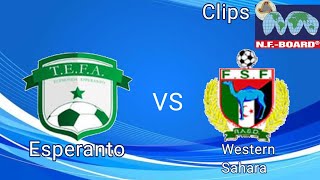 2015 Zamenhof Cup Compiled Clips Esperanto vs Western Sahara
