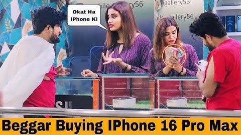 Beggar Buying Iphone 16 Pro Max - Rich Beggar With Twist - OverDose TV