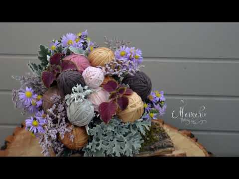 Video: Autumn Bouquet With A Special Touch