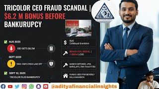 TRICOLOR CEO BONUS SCANDAL: $6.25M Fraud Before Bankruptcy | Full Case Breakdown
