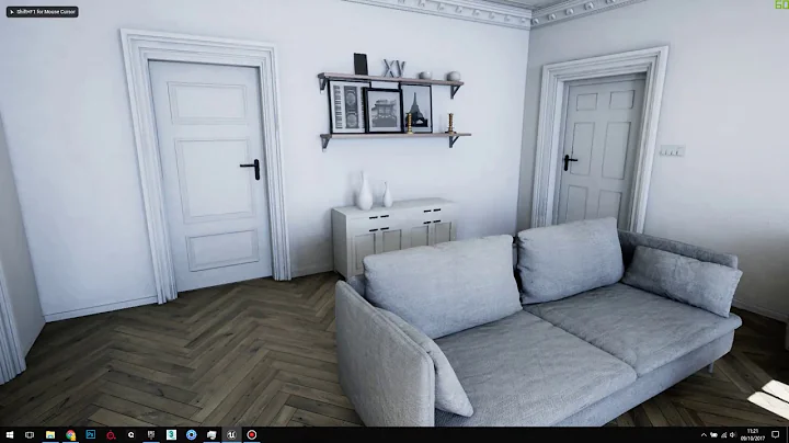 UE4 Archviz - Scandinavian Apartment overview tutorial