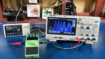 Bode plots on an Oscilloscope