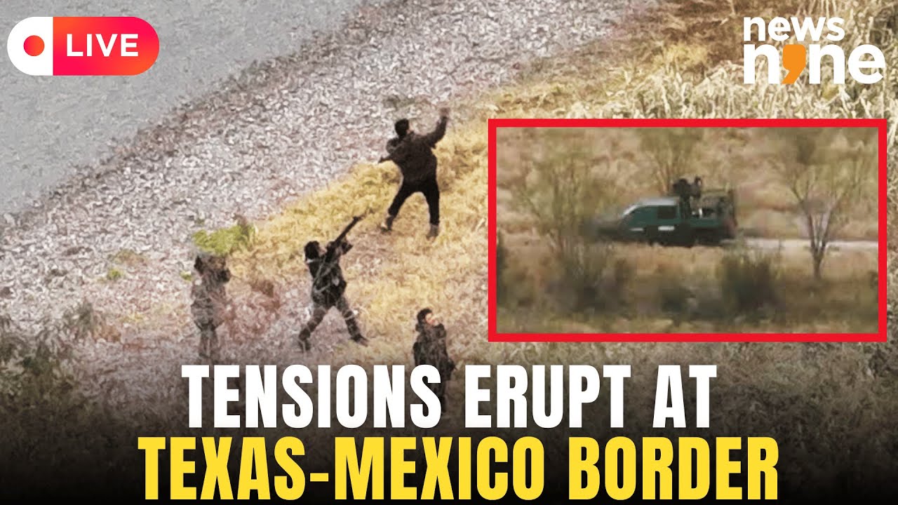 Texas National Guard Conducts Security Training Exercises At US-Mexico Border | Live News | News9