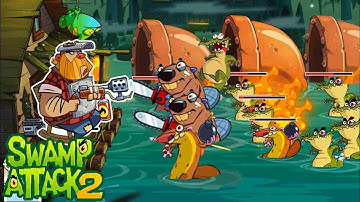 Swamp Attack 2 / Level 6 - Brown is the New Green