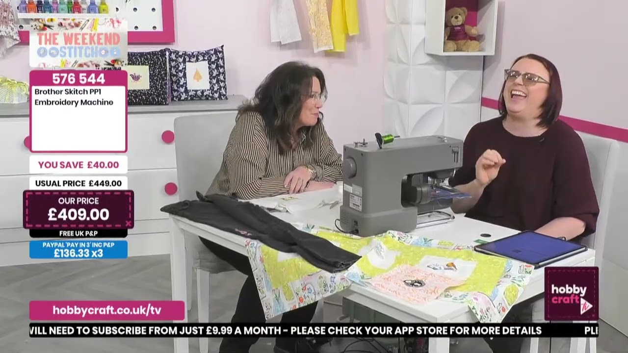 Brother Skitch PP1 Embroidery Machine