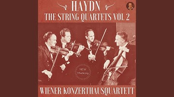 String Quartet in C Major, Op.20, No.2 III.Menuetto. Allegretto