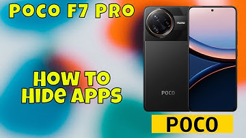 How to Hide Apps on Poco F7 Pro