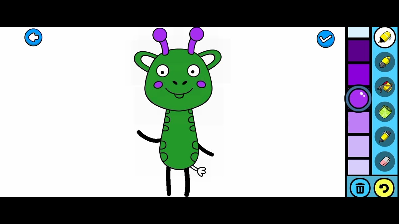 Animal | Kids Drawing & Color Filling Video - YouTube
