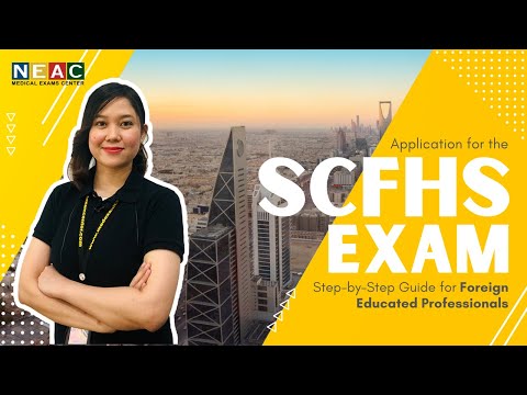 Application for the SCFHS Exam | Step-by-Step Guide for Foreign Educated Professionals