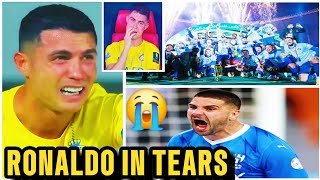 ‘Hurt’ Cristiano Ronaldo Burst Into Tears As Al Nassr Lose to Al Hilal in King’s Cup Final