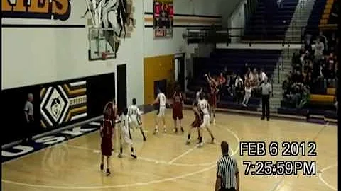 Independence Mustangs Jon Halverson bangs home a "...