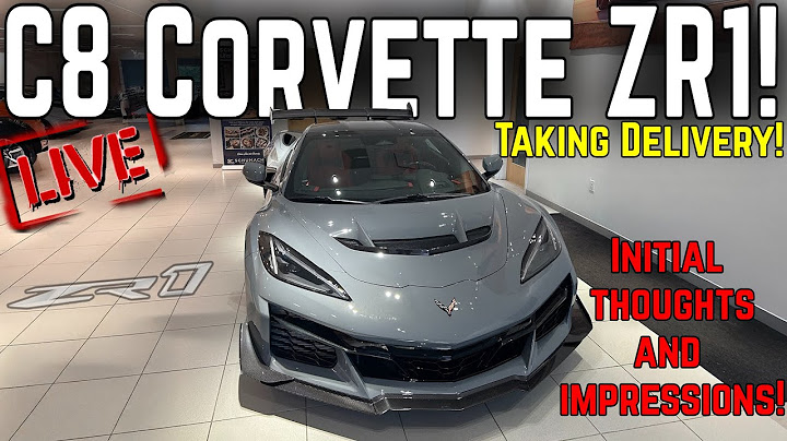 2025 C8 Corvette ZR1 DELIVERED! Initial Thoughts AND Impressions!