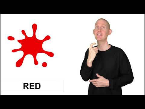 🖐 How To Sign RED American Sign Language | Learn ASL | Sign Language Lesson - YouTube