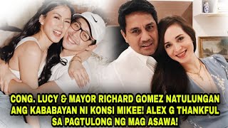 ALEX GONZAGA & KONSI MIKEE NAGPASALAMAT SA PAGTULONG NI CONG. LUCY TORRES & MAYOR RICHARD GOMEZ!