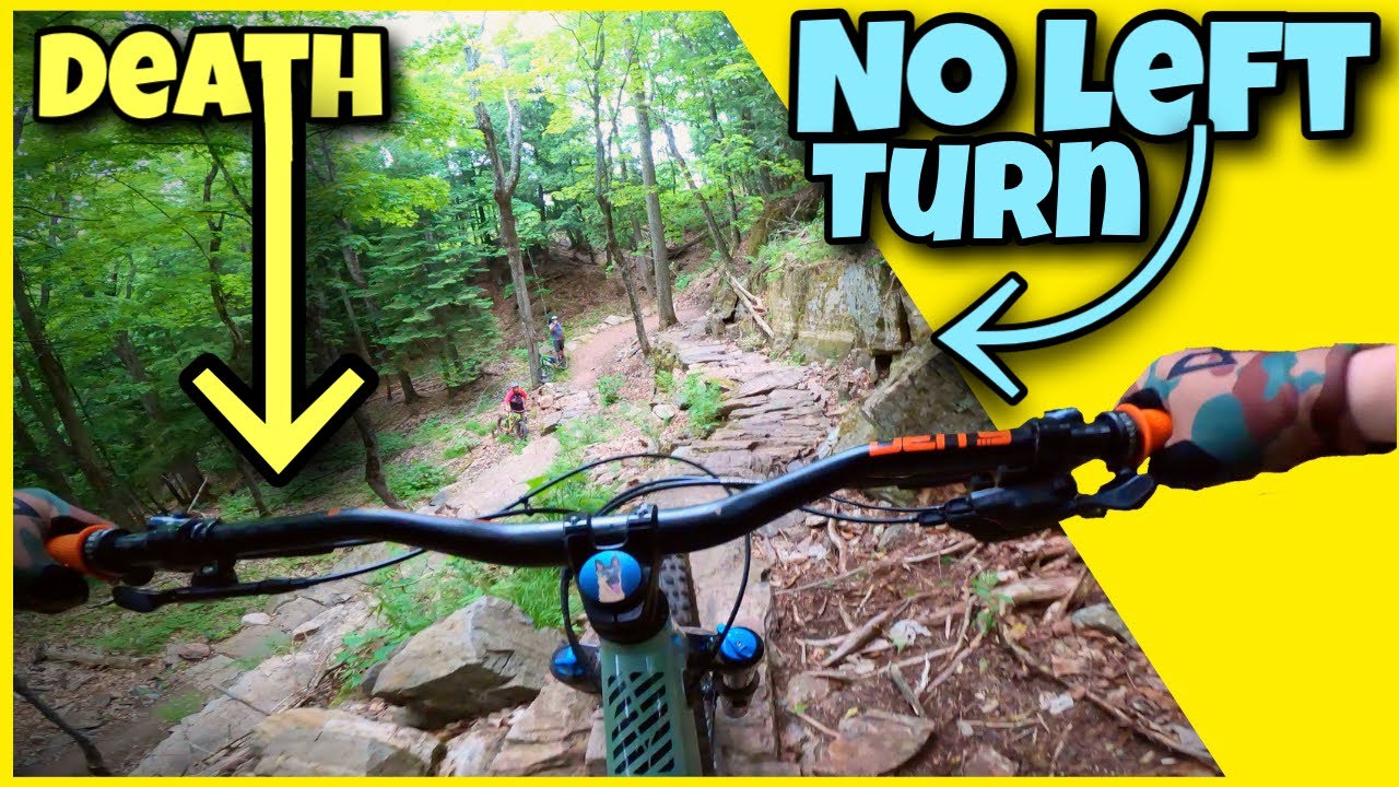 Michigans Longest SUSTAINED Downhill MTB Trail | Zuegs Trail Marquette Michigan