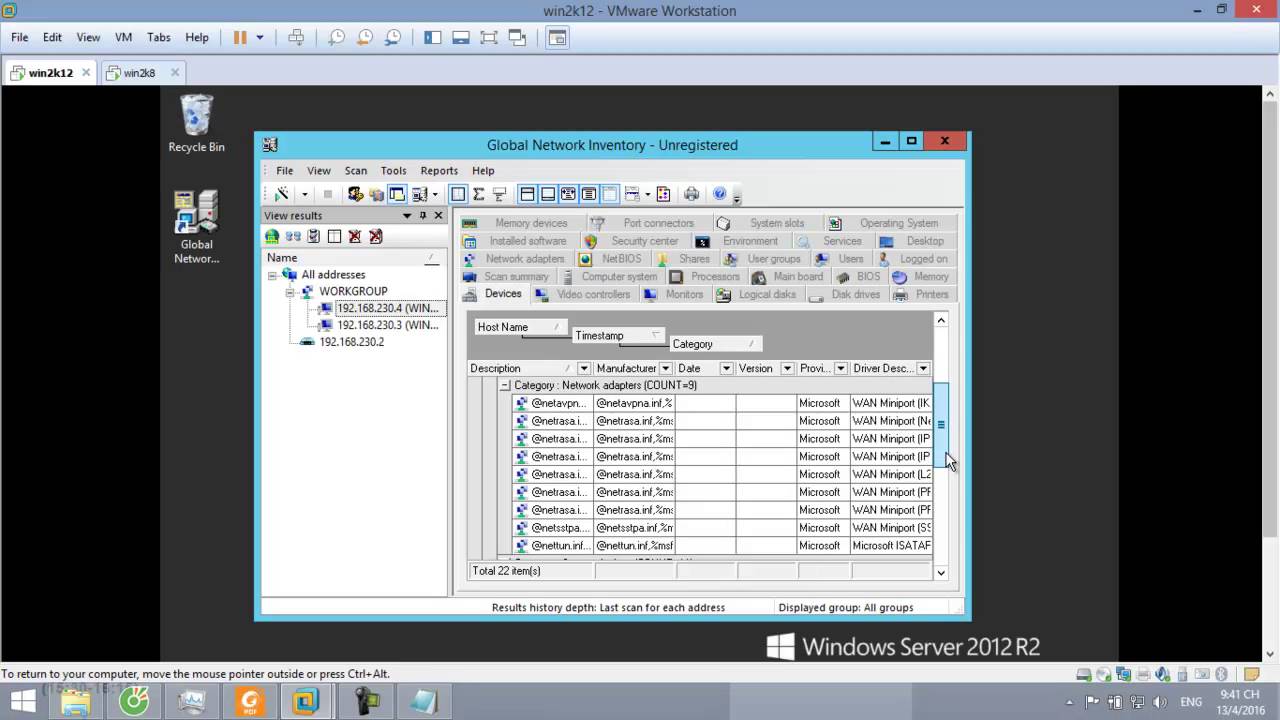 Lab 11 Global Network Inventory