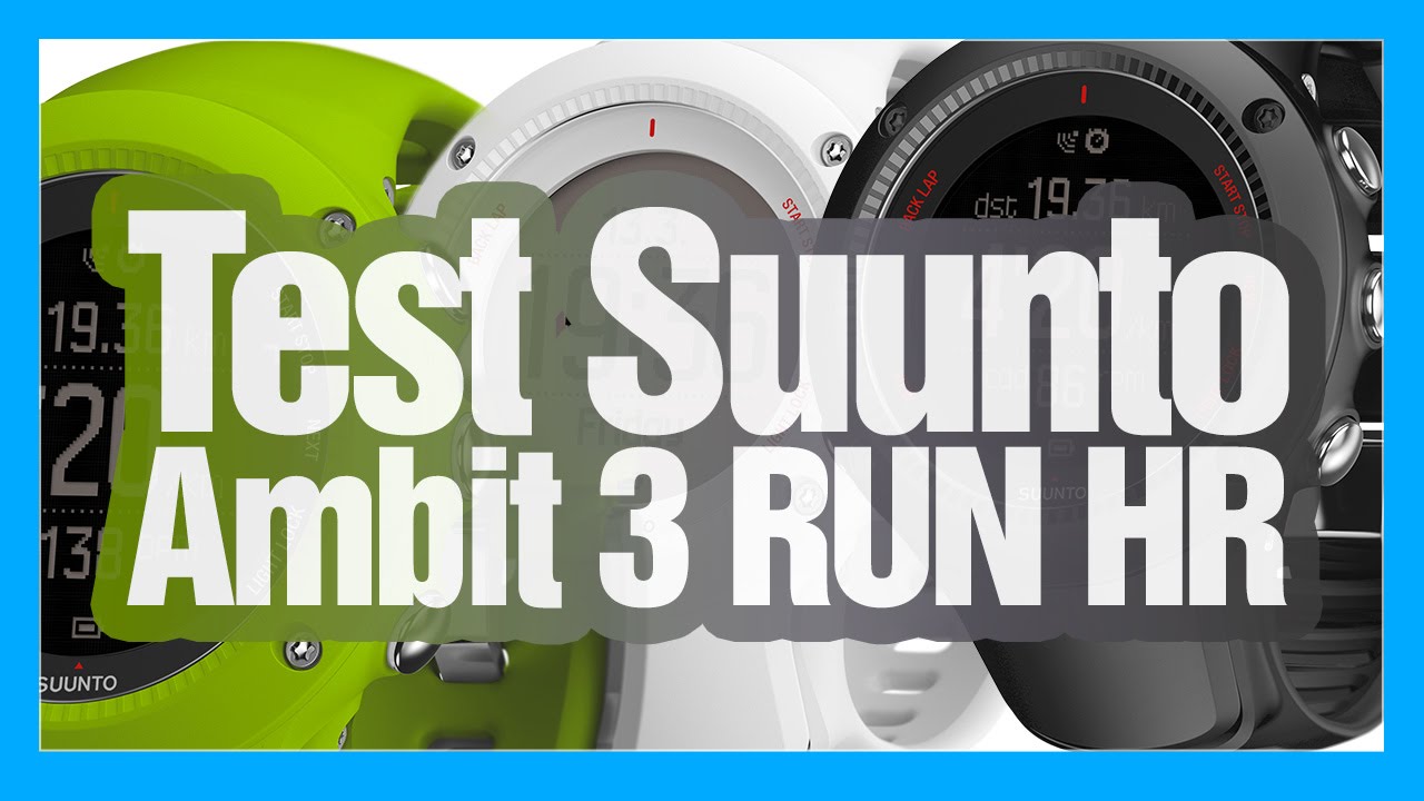 Qsport.ch - Test der neuen Suunto Ambit3 Run HR - YouTube