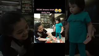 Masih Kecil Udah Bisa Ngelawak Nih Ameena ameena gemes