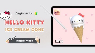 【Nomad Sculpt】Hello Kitty Ice Cream Cone Tutorial